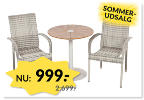 LENE GENEVE CAFESÆT - SOMMERUDSALG